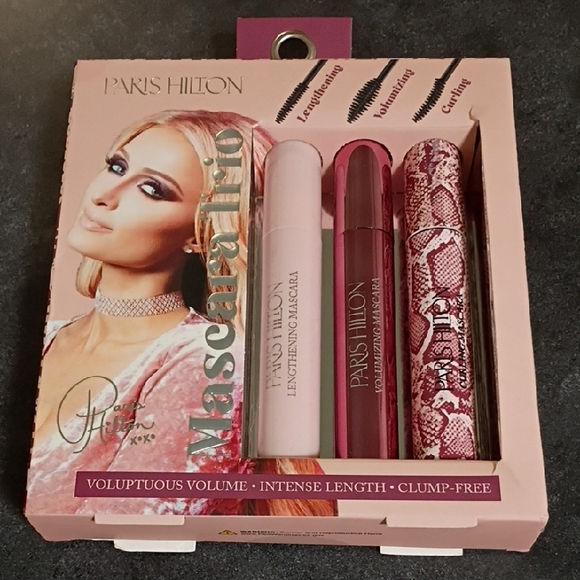 Paris Hilton Other - Paris Hilton Mascara Trio - Pink, Rose, and Patterned Pink Tubes